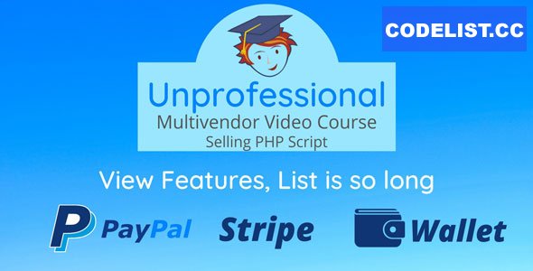 Unprofessional v1.0 - Multivendor Video Course Script