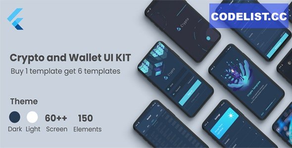 Crypto App Flutter Wallet and Crypto UI KIT Template in flutter cryptocurrency 