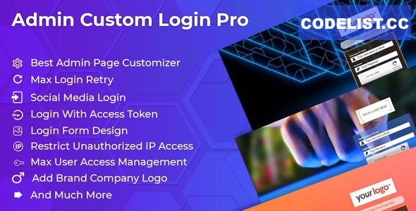 Admin Custom Login Pro v6.4