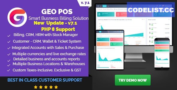 Geo POS v7.1 - Point of Sale, Billing and Stock Manager Application - nulled