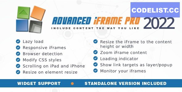 Advanced iFrame Pro v2022.8