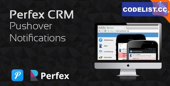 Pushover v1.0.4 - Instant Push Notifications for Perfex CRM