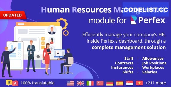 Human Resources Management v1.4 - HR module for Perfex CRM