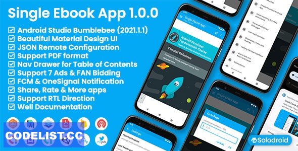 Single Ebook App v1.0.0