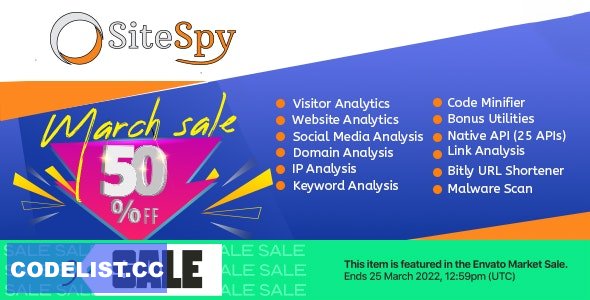 SiteSpy v7.0 - The Most Complete Visitor Analytics & SEO Tools - nulled