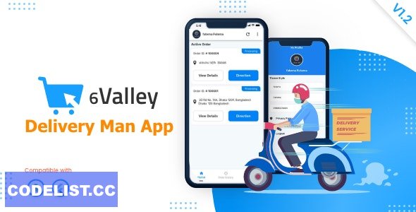 6Valley eCommerce - Delivery Man Mobile App v1.2