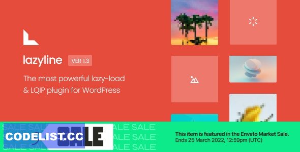Lazyline v1.3.2 – Innovative Lazy-Load & LQIP WordPress Plugin