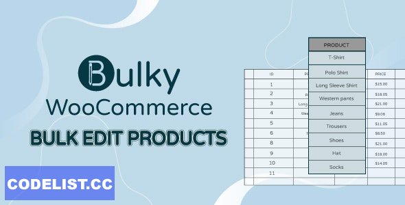 Bulky v1.1.8 - WooCommerce Bulk Edit Products, Orders, Coupons