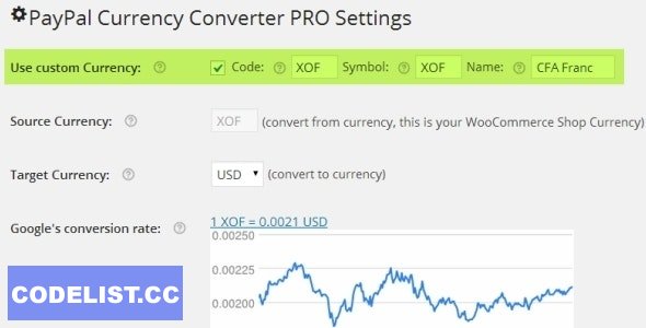 Paypal currency converter pro for woocommerce v3.6.1