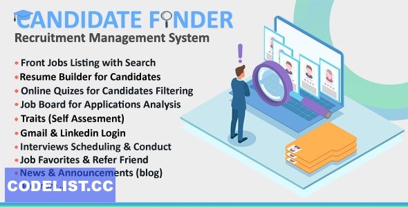 Candidate Finder v1.6 - Recruitment Management System 