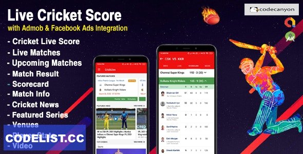 Android Cricket Live v1.0 - Live Ipl Match , ICC world cup, Cricket News , Latest Update