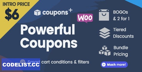 Coupons + v1.1.1 - Advanced WooCommerce Coupons Plugin