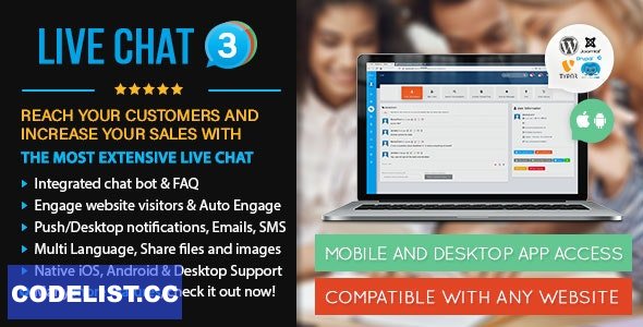 Live Support Chat v5.0.5 - Live Chat 3 - nulled