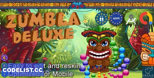 Zumbla Deluxe (Admob + GDPR + Android Studio) - 10 April 2022