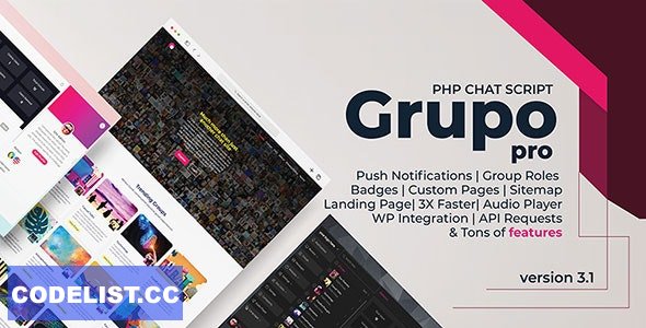 Grupo Chat v3.1 - Chat Room & Private Chat PHP Script - nulled