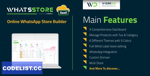 WhatsStore SaaS v5.3 - Online WhatsApp Store Builder - nulled