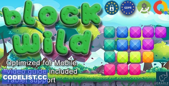 Block Puzzle Wild (Admob + GDPR + Android Studio) v3.0