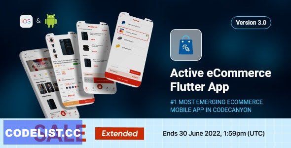 Active eCommerce Flutter App v3.0