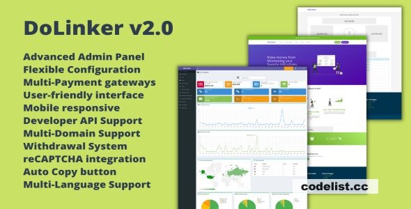 DoLinker v2.0.15 - Ultimate URL Shortener Platform