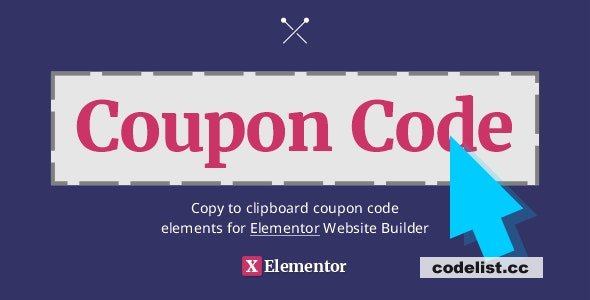Coupon Code for Elementor v1.0 