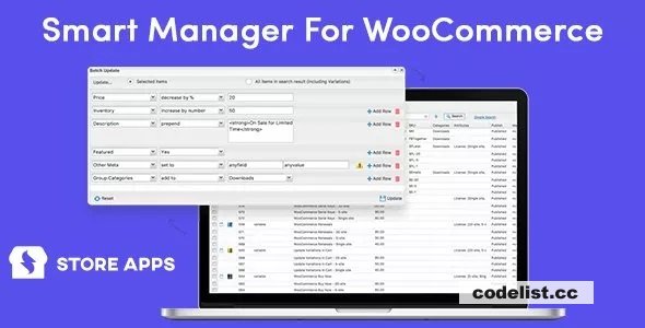 Woocommerce Smart Manager Pro v6.3.0
