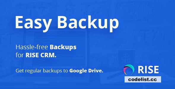 Easy Backup v1.0 - Regular backups for RISE CRM