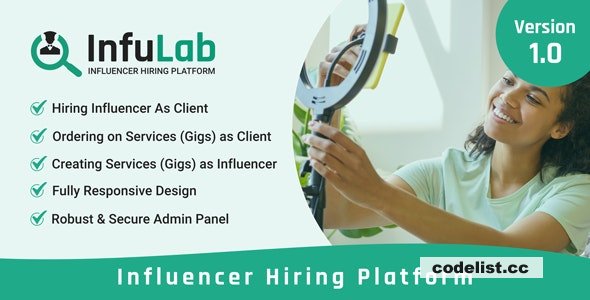 InfuLab v1.0 - Influencer Hiring Platform