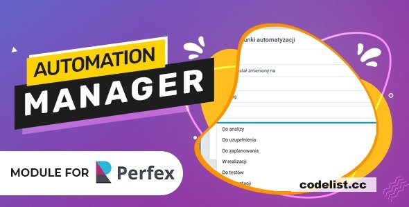 Automation Manager for Perfex CRM v1.1.0