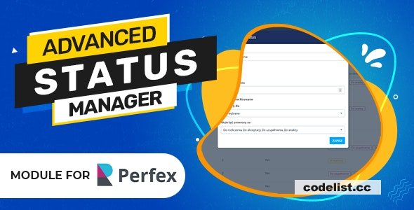 Advanced Status Manager module for Perfex CRM v1.1.0