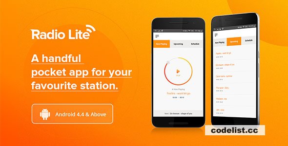 Radio Lite - Single Radio Streaming App