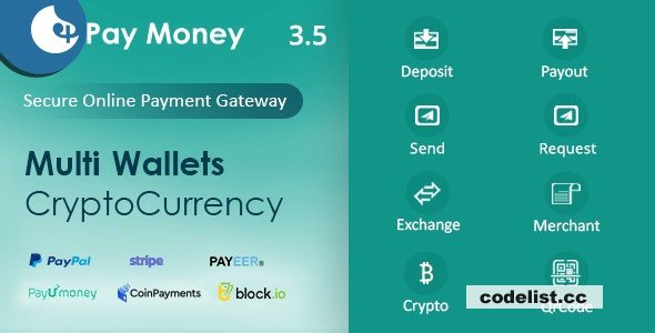 PayMoney v3.5 - Secure Online Payment Gateway - nulled