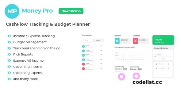 Money Pro v3.1 - Cashflow and Budgeting Manager
