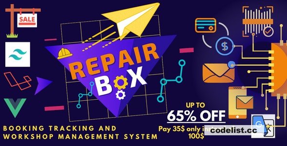 Repair box v0.8.3 - Repair booking,tracking and workshop management system - nulled