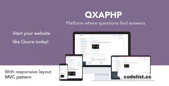 QXAPHP v1.0 - Social Question And Answer Platform PHP