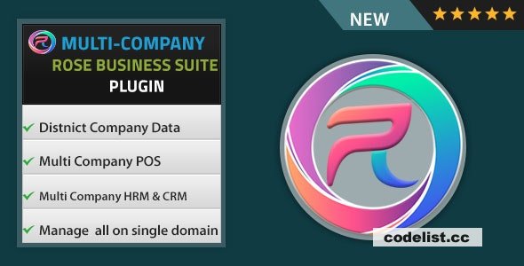Multi Company Module for Rose Business Suite v1.0