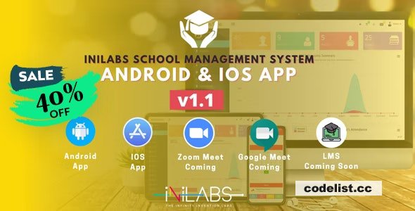 iNiLabs School Android App v1.3.0 - Ionic Mobile Application