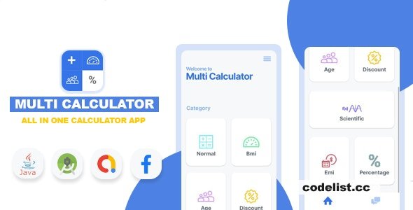 Multi Calculator v1.0 - All in one calculator app 