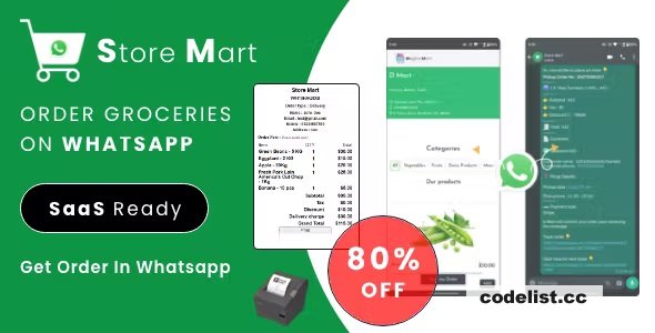 StoreMart v1.0 - SaaS Grocery delivery system