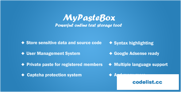 MyPasteBox v1.4 - Powerful paste tool