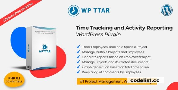 Time Tracking and Activity Reporting v2.0 - WordPress Plugin