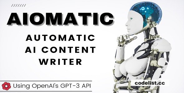 AIomatic v1.0.4 - Automatic AI Content Writer