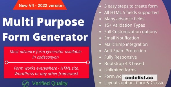 Multi-Purpose Form Generator & docusign (All types of forms) with SaaS v4.8 - nulled