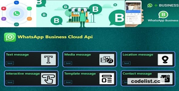 WhatsApp Cloud Business API integration .Net Core (with use example) v1.0