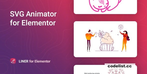 Liner v1.0.2 – SVG Animation for Elementor
