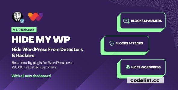Hide My WP v6.2.7 - Amazing Security Plugin for WordPress!