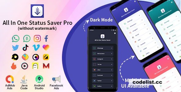 All In One Status Saver Pro - 24 September 2022