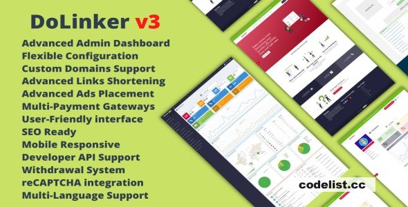 DoLinker v3.0.1 - Ultimate URL Shortener Platform