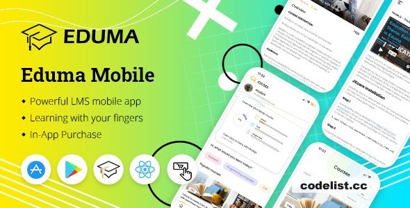 Eduma Mobile v1.0.9 - React Native LMS Mobile App for iOS & Android