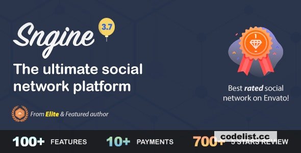 Sngine v3.9 - The Ultimate PHP Social Network Platform