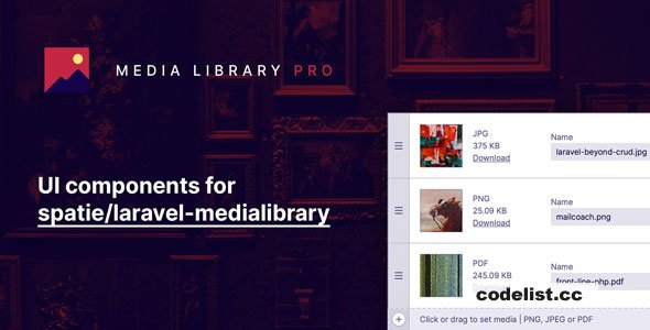 Laravel Media Library Pro v2.6.1